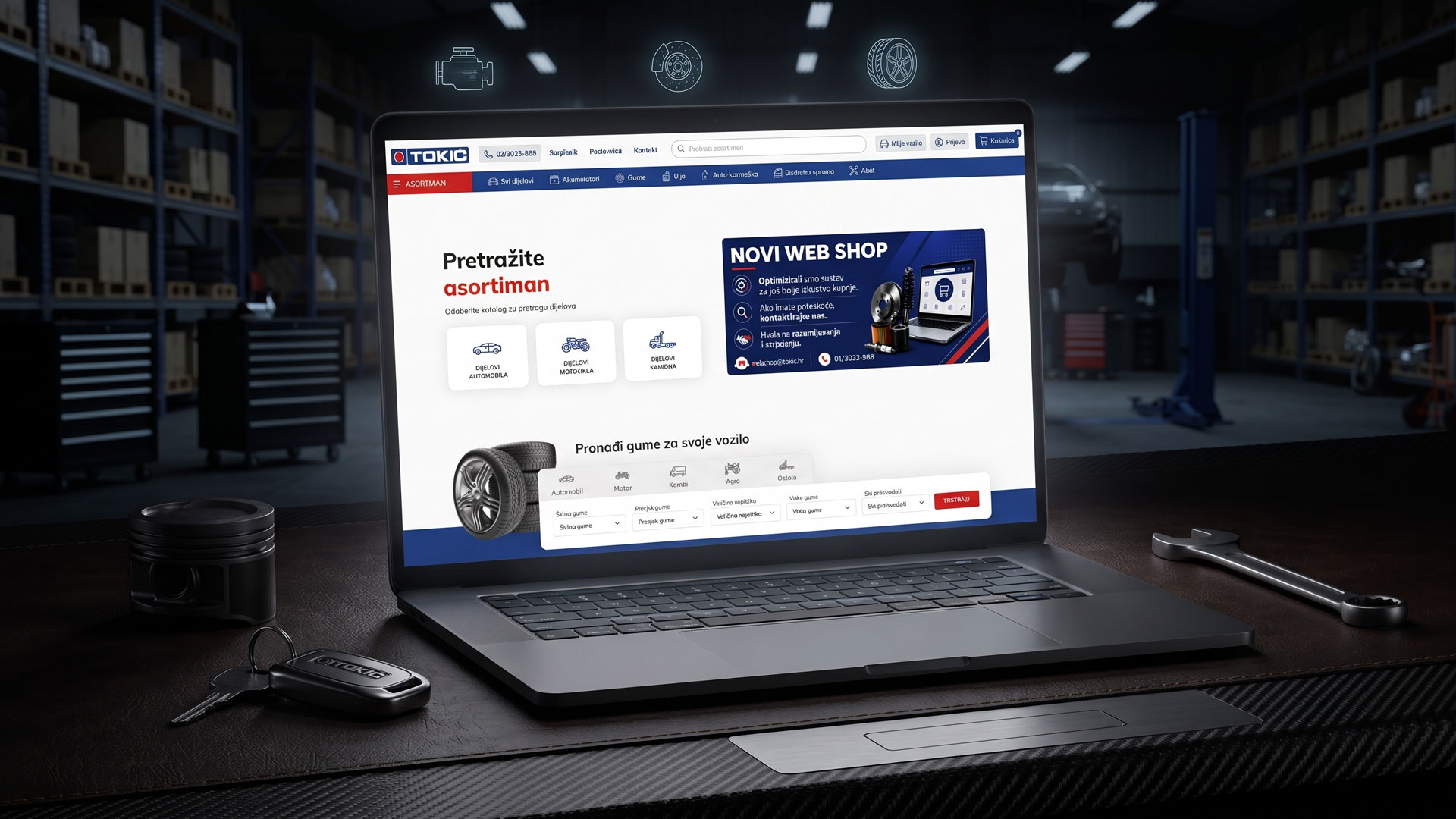 Image forNovi Tokic web online shop