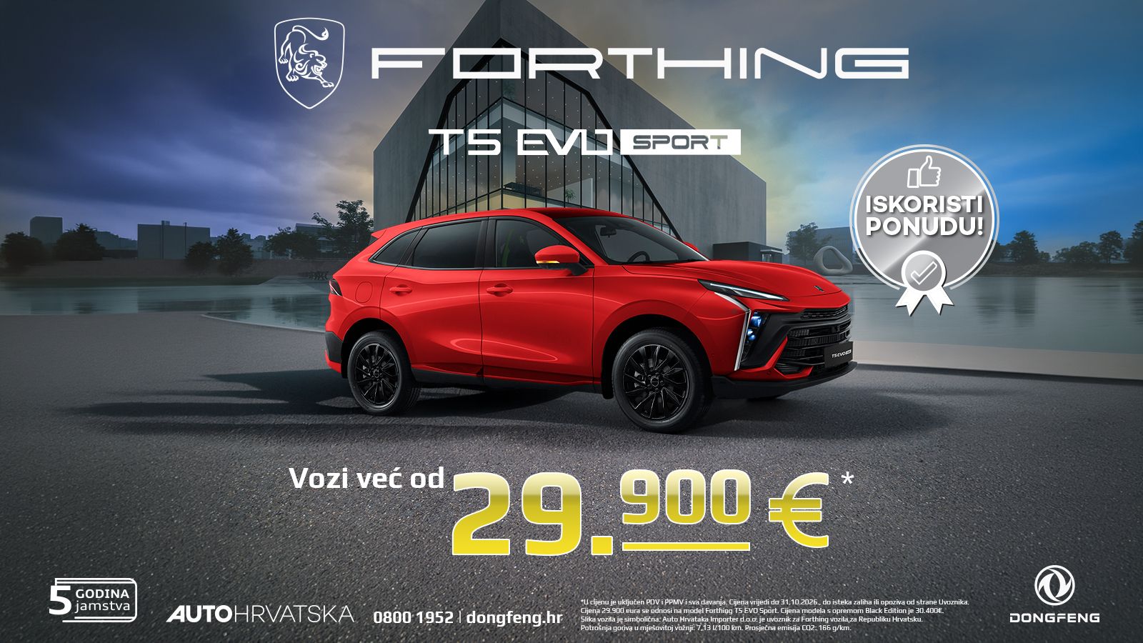 Image forForthing T5 Evo Sport 29.900 eura